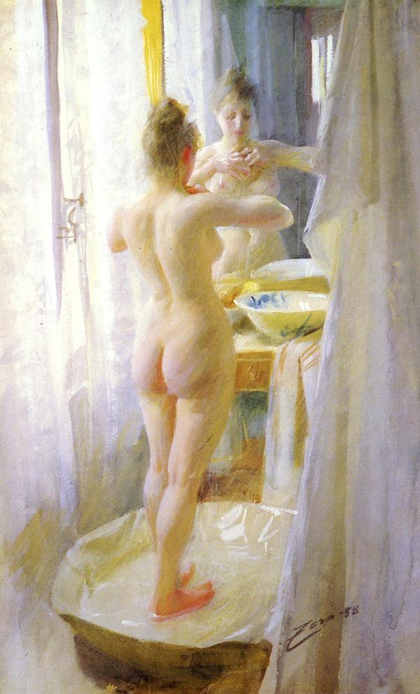 Anders Zorn The Tub